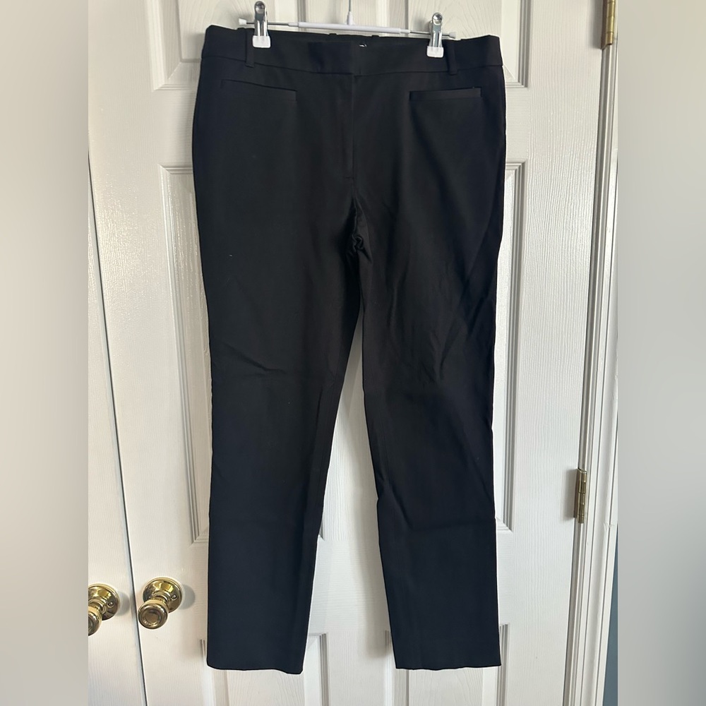 J. Crew Classic Black Stretch Pants